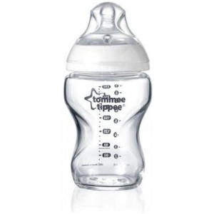 Tommee Tippee Biberon Vetro 250Ml 0M+ Flusso Lento