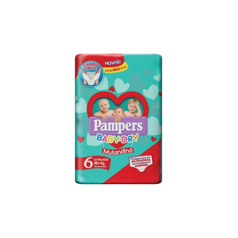 Babydry Mutandino Sing.xl Pz.