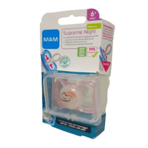 Mam Succhietto Supreme Night 6M+ Silicone Femmina