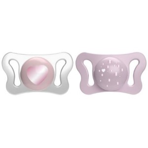 Chicco Succhietto Micro Bimba 0-2M 2Pz Silicone