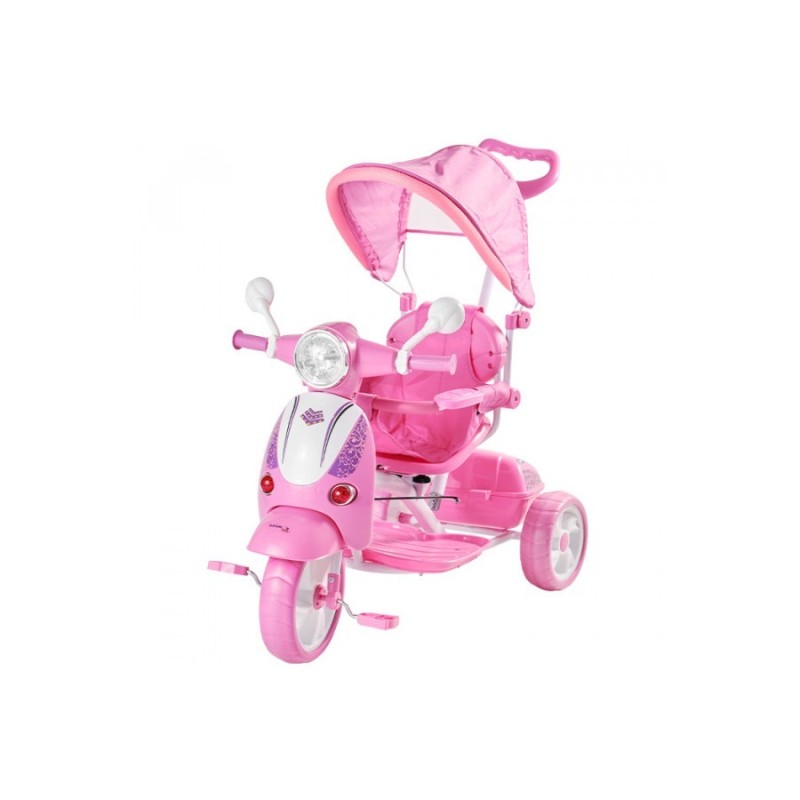 Triciclo Vespa Rosa