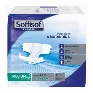 Soffisof Pann Mutandina Class Media 30Pz