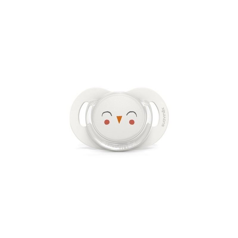 Suavinex Succhietto Bonhomia Silicone 6-18M Sx Civetta Bian