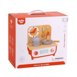 Tooky Toy Set Da Cucina E Barbecue Moni