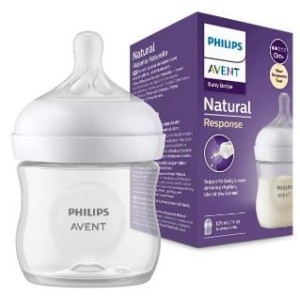 Avent Biberon Natural 3.0 Plastica Koala 260Ml 1M+ 3 Gocce