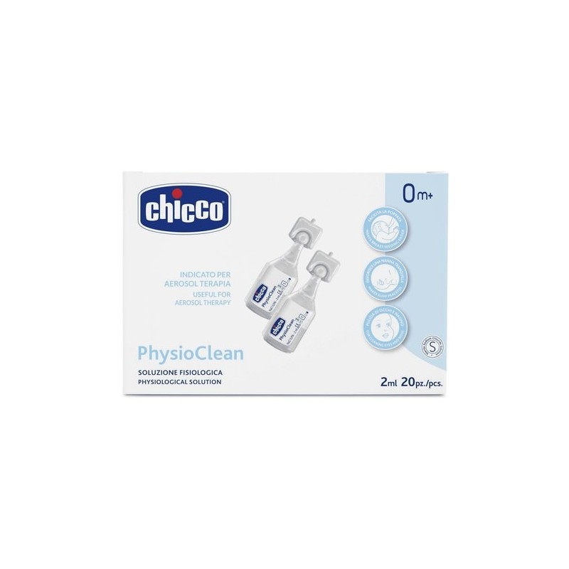 Chicco Physioclean Soluzione Fisiologica 2Ml 20Pz