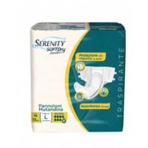 Serenity Pannolone Mutandina Sensitive Extra Tg.