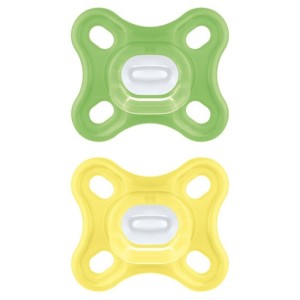 Mam 2 Succhietti Comfort 0-2M Silicone Neutro