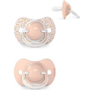 Suavinex Dreams Succhietto Silicone 6-18M 2Pz Rosa Sxpro
