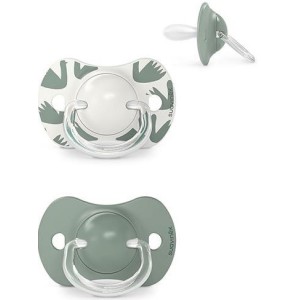 Suavinex Walkpark Succhietto Silicone 6-18M 2Pz Verde Sxpro