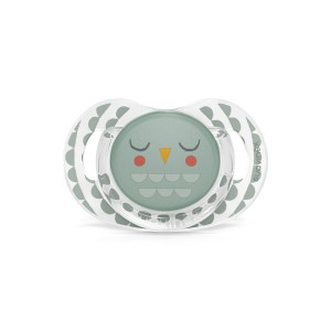 Suavinex Succhietto Silicone Bonhomia 18M+ Piuma Verde Sx P