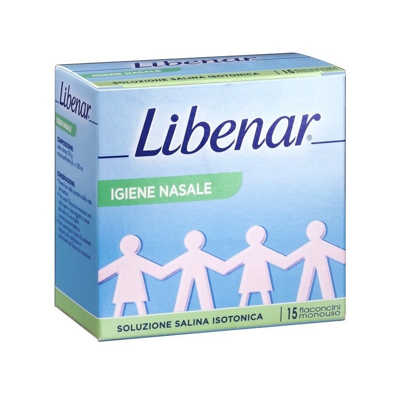 Libenar 15 Flaconcini 5Ml Soluzione Fisiologica Libenar 15 Flaconcini 5Ml Soluzione Fisiologica