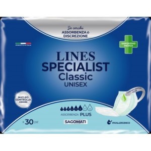 Lines Specialist Classic Sagomato Plus 30Pz