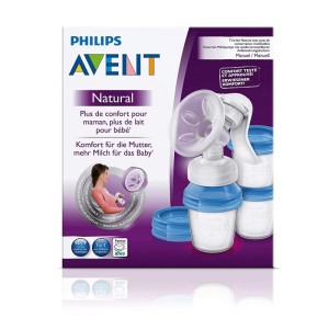 Avent Tiralatte Natural Manuale Con Vasetti Conservalatte