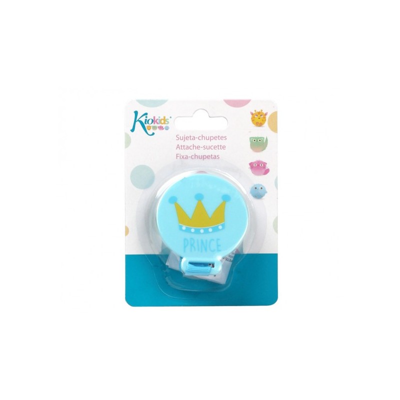 Kiokids Clip Salvasucchietto Blu Prince