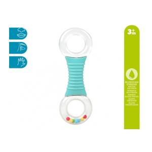 Kiokids Massaggiagengive Blu Doppio Anello