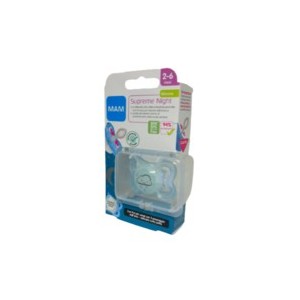 Mam Succhietto Supreme Night 2-6Mesi Silicone Maschio