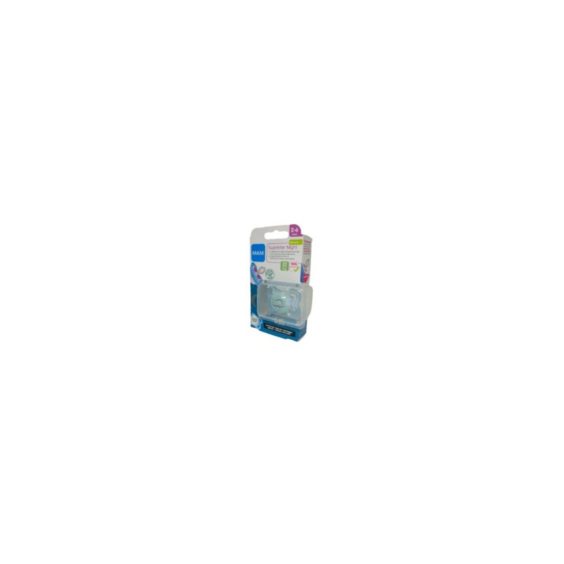 Mam Succhietto Supreme Night 2-6Mesi Silicone Maschio