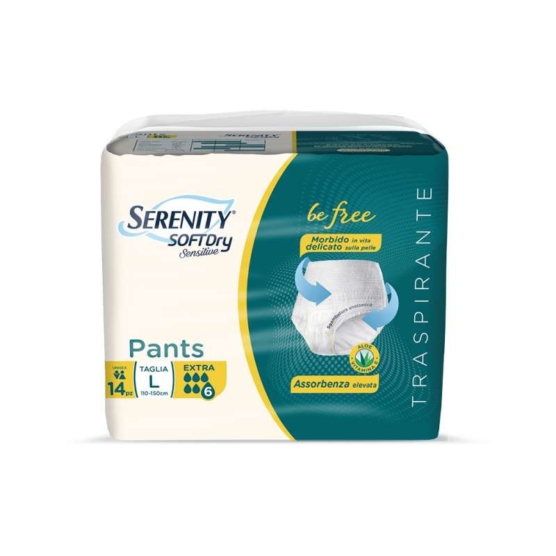 Serenity Pants Sensitive Extra Tg.