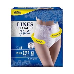 Lines Specialist Classic Pants Plus Misura Media 14Pz