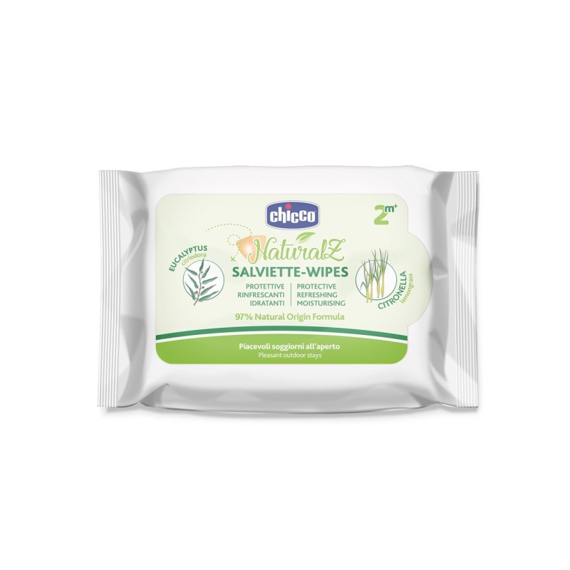 Chicco Salviette Rinfrescanti Protettive 20Pz