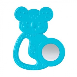 Chicco Massaggiagengive Inox Refrigerante Azzurro 4M+