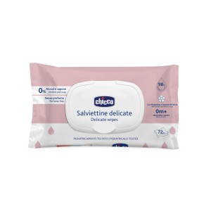 Chicco Salviette Delicate C/Placchetta 72Pz