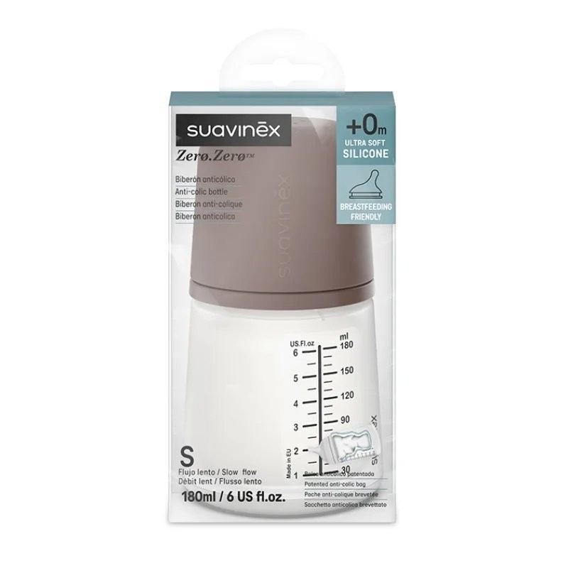 Suavinex Biberon Silicone Allattamento 0.