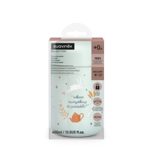 Suavinex Wonderland Portapappa Azzurro 400Ml