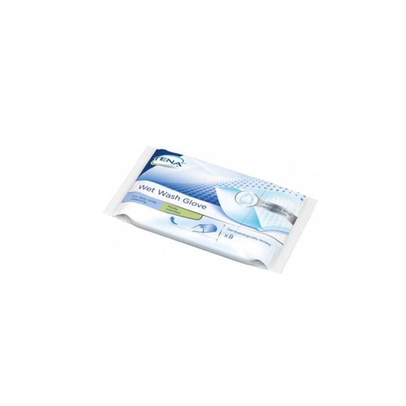 Tena Wet Wipes Pocket 8Pz