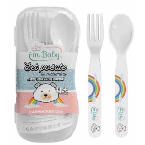 I'm Baby Set Posate In Melamina 4M+