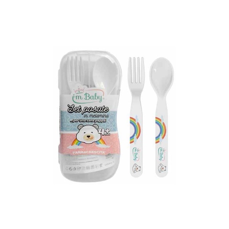 I'm Baby Set Posate In Melamina 4M+