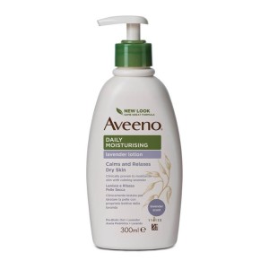 Aveeno Crema Corpo Lavanda 300Ml Effetto Rilassante