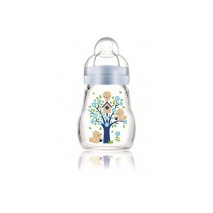 Mam Biberon Vetro 170Ml Feel Good Bottle Tettarella Mis.