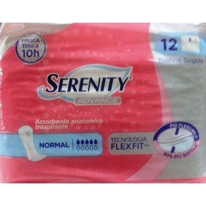 Serenity Advance Normal 12Pz Assorbente Anatomico