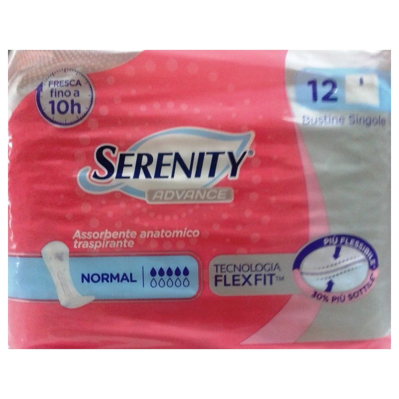 Serenity Advance Normal 12Pz Assorbente Anatomico