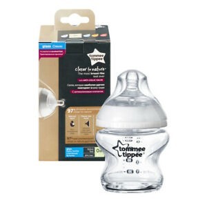 Tommee Tippee Biberon Vetro 150Ml 0M+ Flusso Lento Closer T