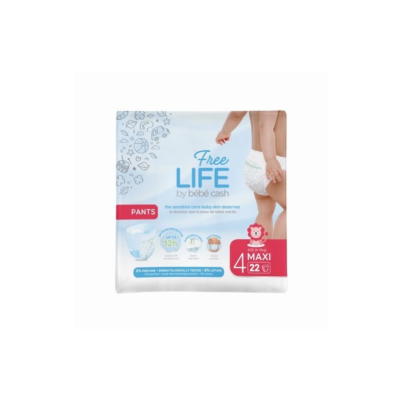 Freelife Pants Maxi Tg.4 Kg 8-15 Pz.22 Art.