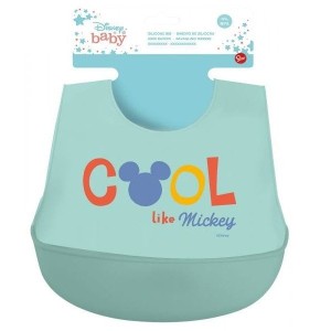Disney Baby Bavaglino Silicone Mickey Art.