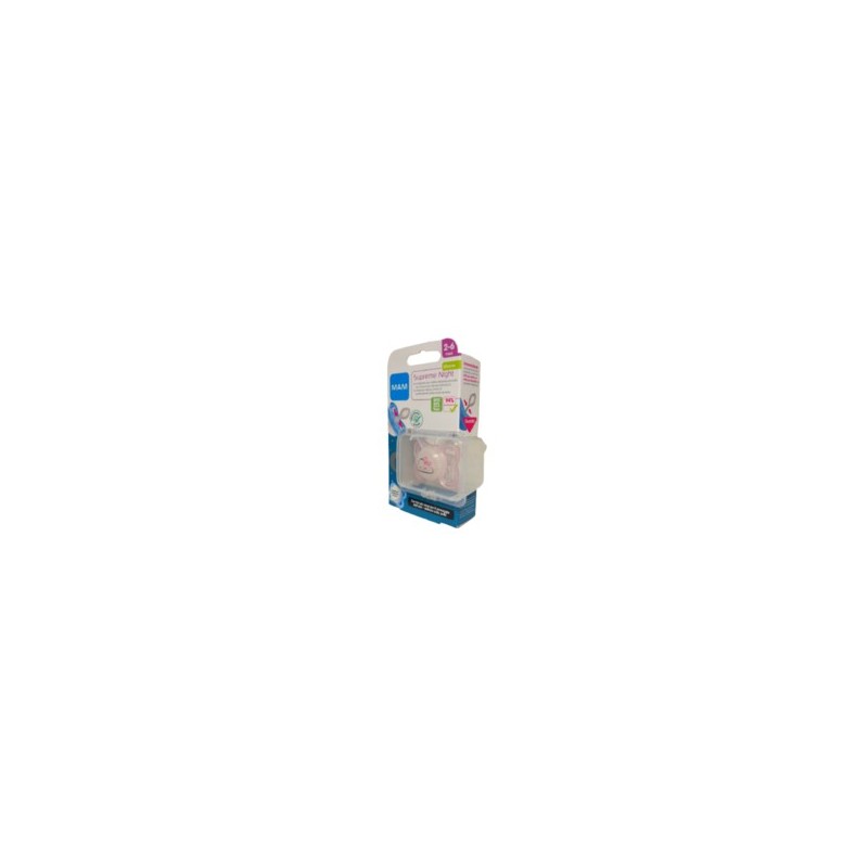 Mam Succhietto Supreme Night 2-6Mesi Silicone Femmina