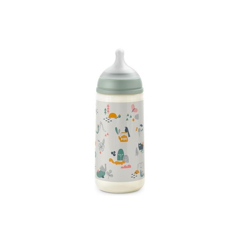 Suavinex Walkpark Biberon 360Ml Silicone Verde Sxpro