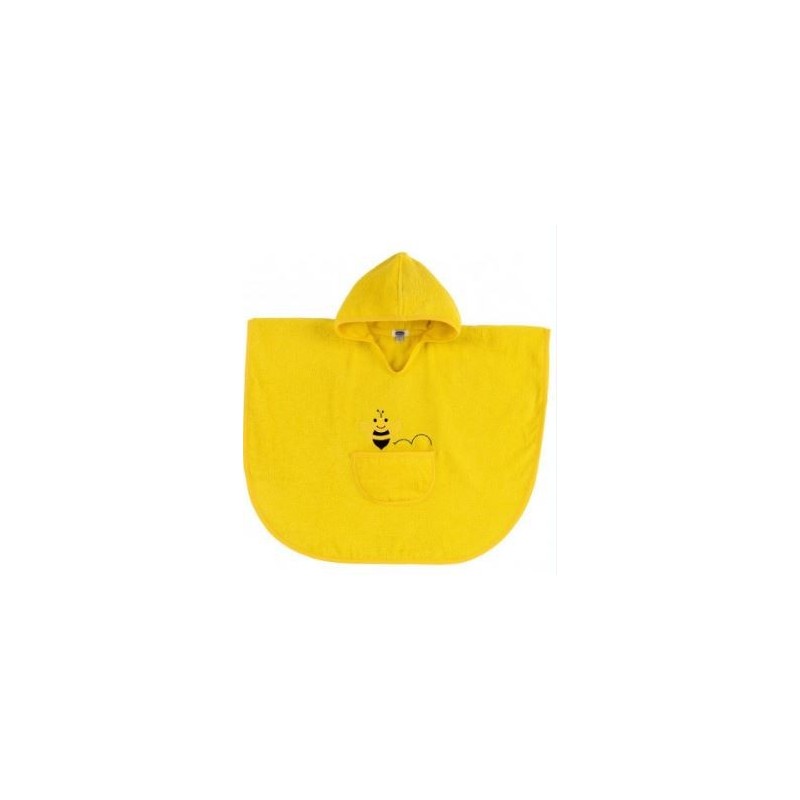 Chicco Accappatoio Poncho Spugna Giallo 12M+