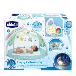 Chicco Gioco Fd Enjoy Colors Play Gym Blue