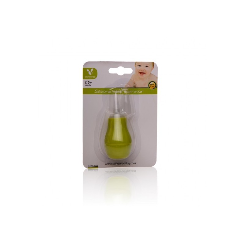 Cangaroo Aspiratore Nasale In Silicone Verde Moni