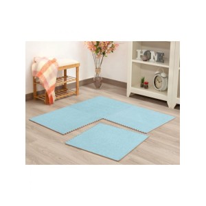 Kiokids Tappeto Blu 61X61Cm 4Pz