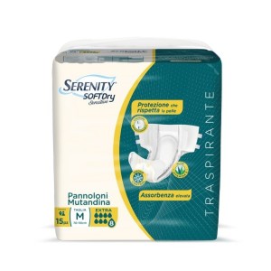Serenity Pannolone Mutandina Sensitive Extra Tg.