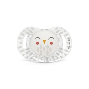 Suavinex Succhietto Silic.bonhomia 18M+ Sx Pro Piuma Bianca