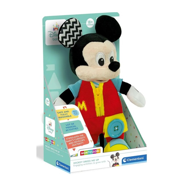 Baby Mickey Dress Me Up Plush