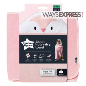 Tommee Tippee Telo Da Bagno Penny La Pinguina Rosa