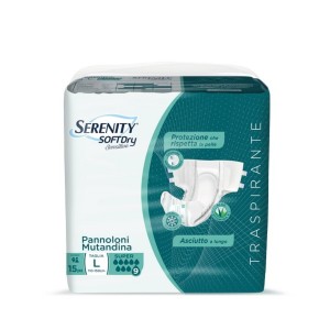 Serenity Pannolone Mutandina Sensitive Super Tg.